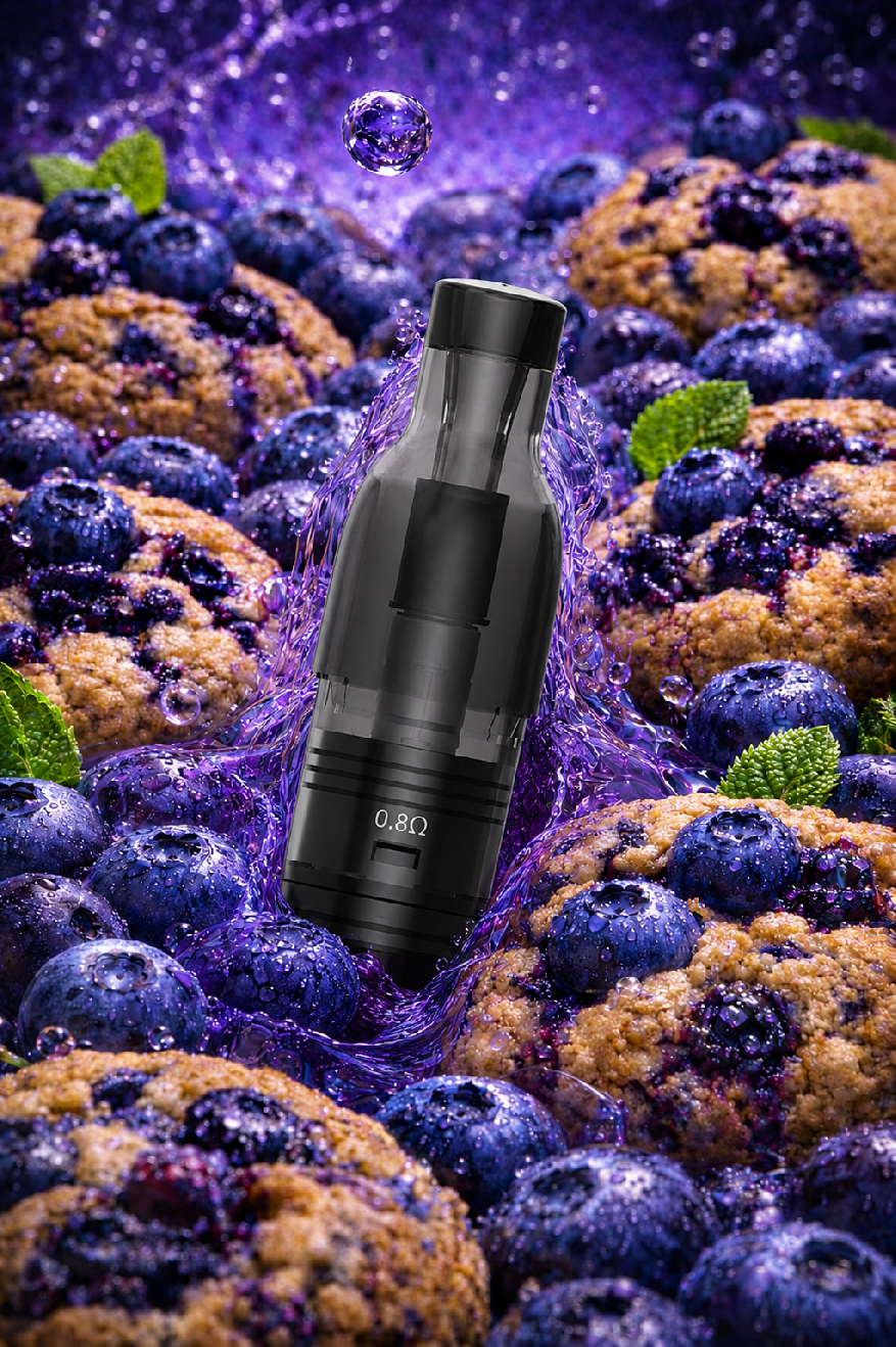 TH420 CARTRIDGE eGo NANO 2ML - BLUEBERRY COOKIES